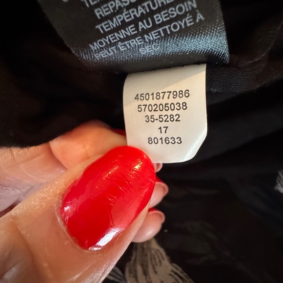 White House Black Market Black and White Sundress Sz 6 - Picture 9 of 9